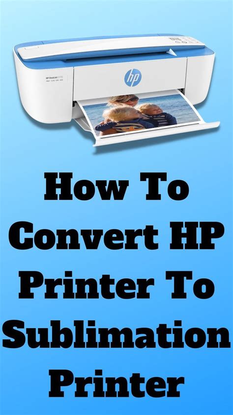 Transform Your HP Printer into a Sublimation Printing Machine